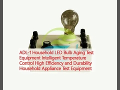 ADL-1 Équipement de test de vieillissement des ampoules LED domestiques Contrôle de température intelligent Haute efficacité et durabilité Équipement de test des appareils ménagers