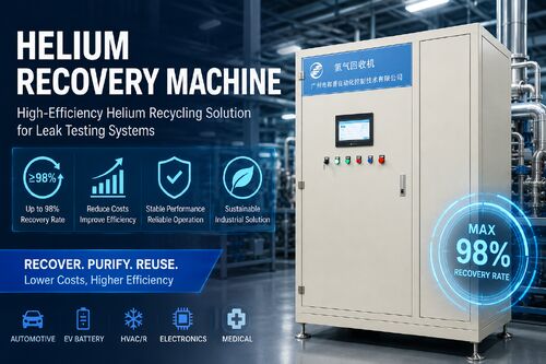 Dernières nouvelles de l'entreprise Comment les machines de récupération d'hélium aident les fabricants à réduire les coûts de test d'étanchéité