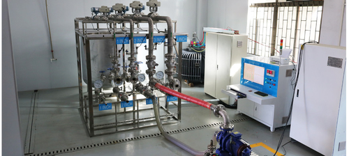 Dernières nouvelles de l'entreprise sur Produit nouveau ! Système de test de représentation de pompe à eau d'OIN 9906