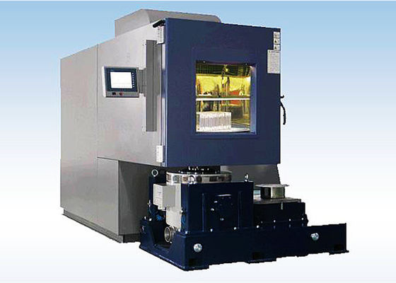 Bon prix Chambre complète de la température d'équipement de test des pièces d'auto SUS304/d'essai environnement d'humidité/vibration trois en ligne