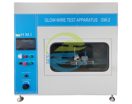 Good price GW-2 Testeur de fil lumineux IEC 60695-2-12 Équipement d'essai de flammabilité certifié 1000°C Testeur de retardateur de flamme de haute précision en ligne